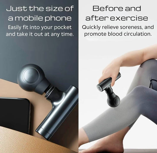 3-Speed Rechargeable Deep Tissue Massage Gun