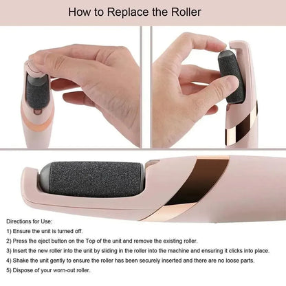 Portable Electric Foot Scrub – Dead Skin & Dirt Remover