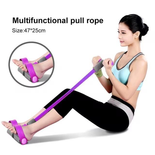 Portable Resistance Pull Rope – Full Body Fitness Trainer
