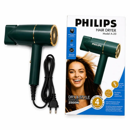 PHILIPS A-20 Hair Dryer – 2500W Salon Performance