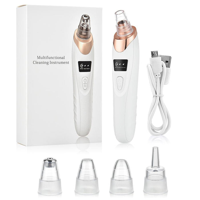 5-in-1 Electric Blackhead Remover – Rechargeable Deep Pore Vacuum Cleaner